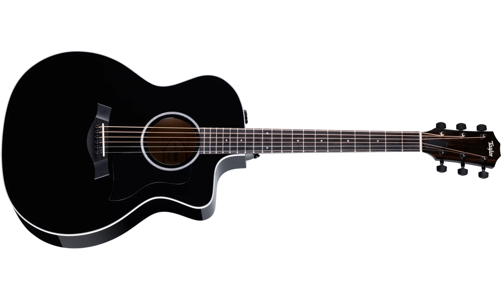 214ce-BLK PlusBig Leaf Mapleアコースティック エレクトリック ギター